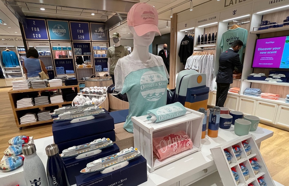 Royal Caribbean's Odyssey of the Seas: The Shop