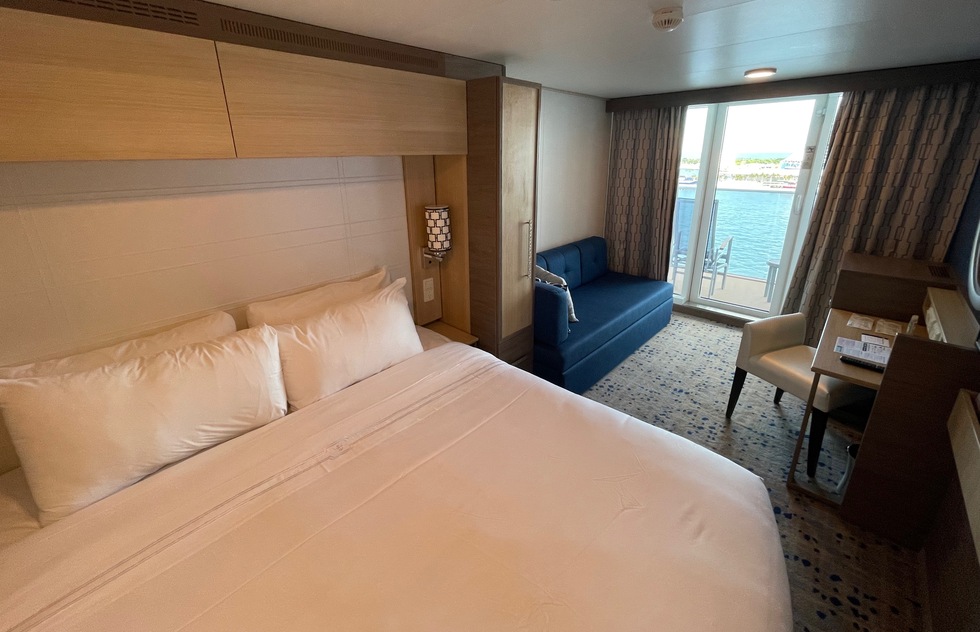 Royal Caribbean's Odyssey of the Seas: Balcony Stateroom