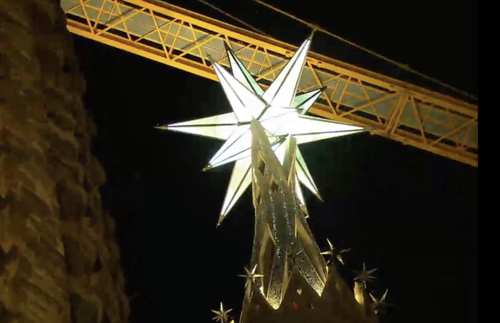 Giant Star Added to the Top of Barcelona’s Still-Unfinished Sagrada Família | Frommer's