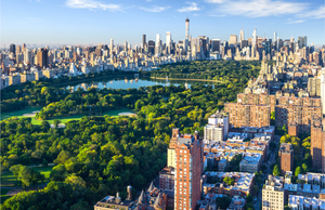 New York City's Central Park and surrounding buildings