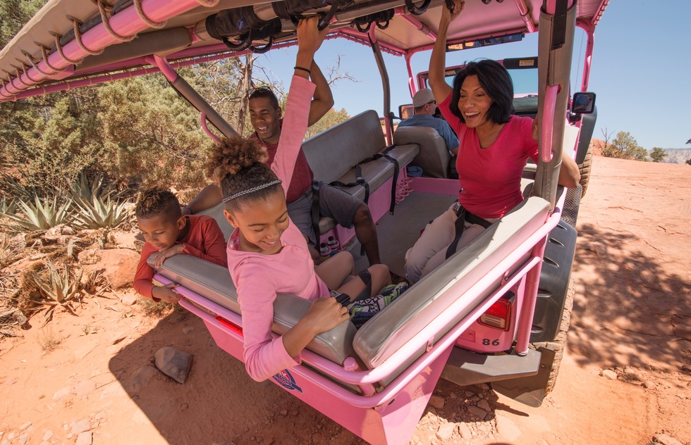 Vacation ideas for families in the American Southwest: Jeep Tours, Arizona