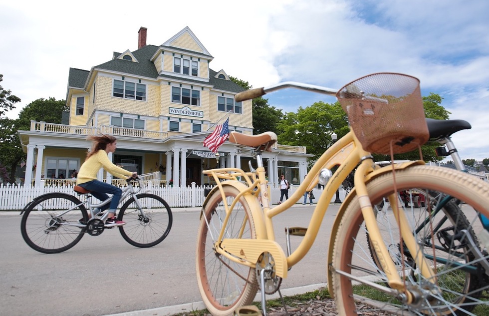 Best American Biking Vacations for Families: Mackinac Island, Michigan 