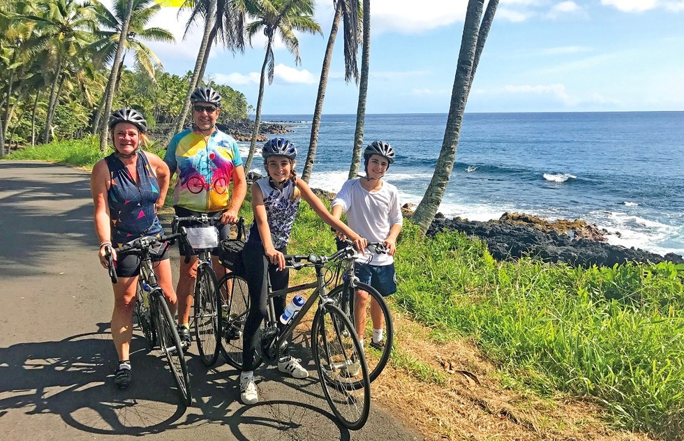 Best American Biking Vacations for Families: The Big Island, Hawaii
