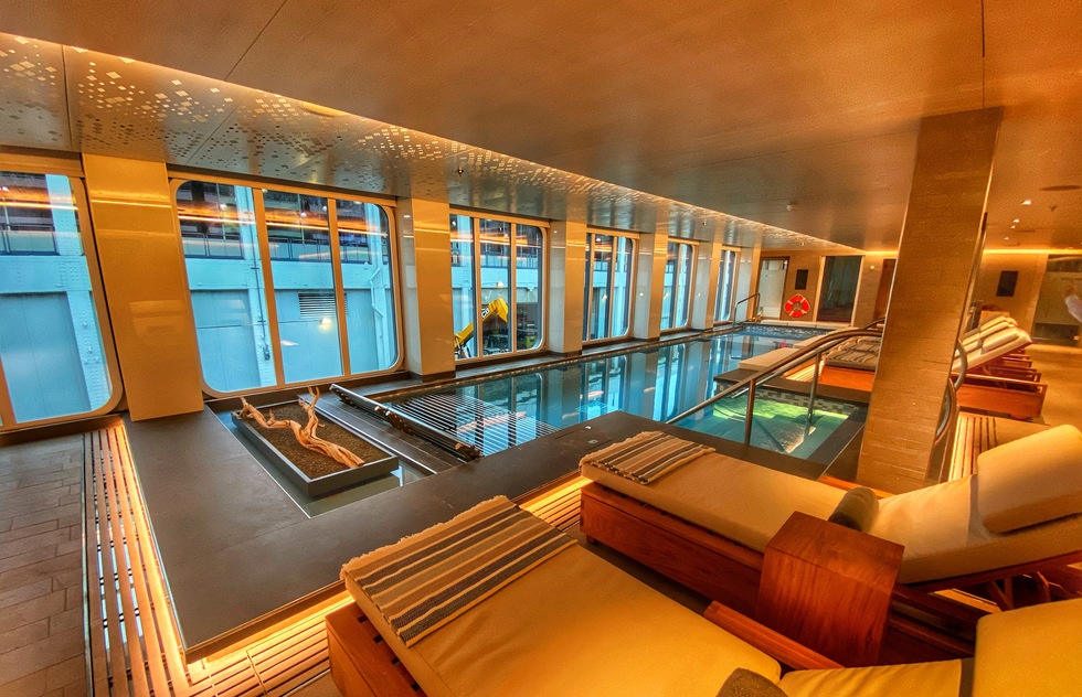 The spa aboard the Viking Octantis