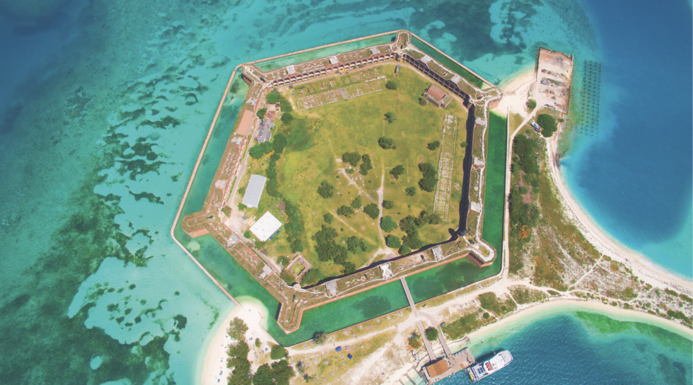 Fort Jefferson in the Lower Florida Keys