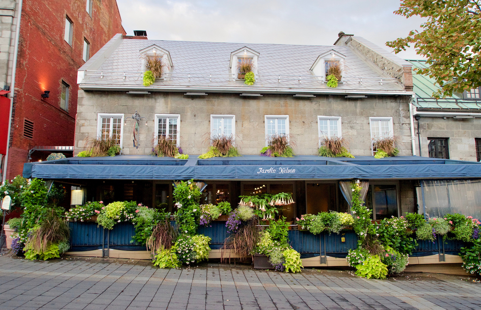 Montréal in a day: Jardin Nelson restaurant