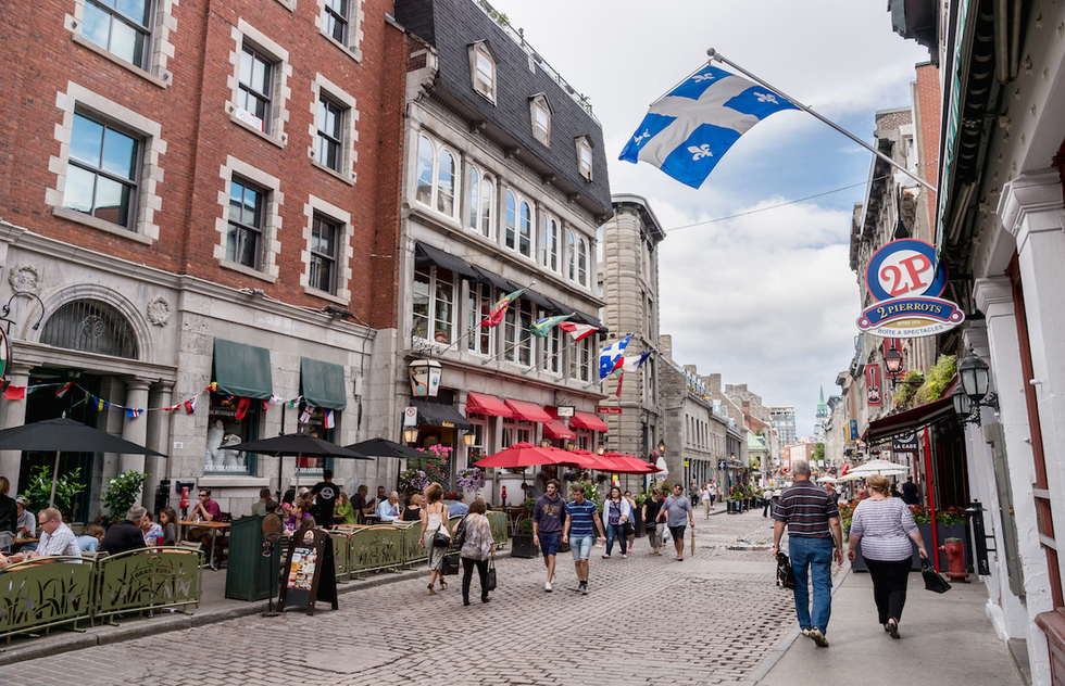 Montréal walking tour: Rue St-Paul
