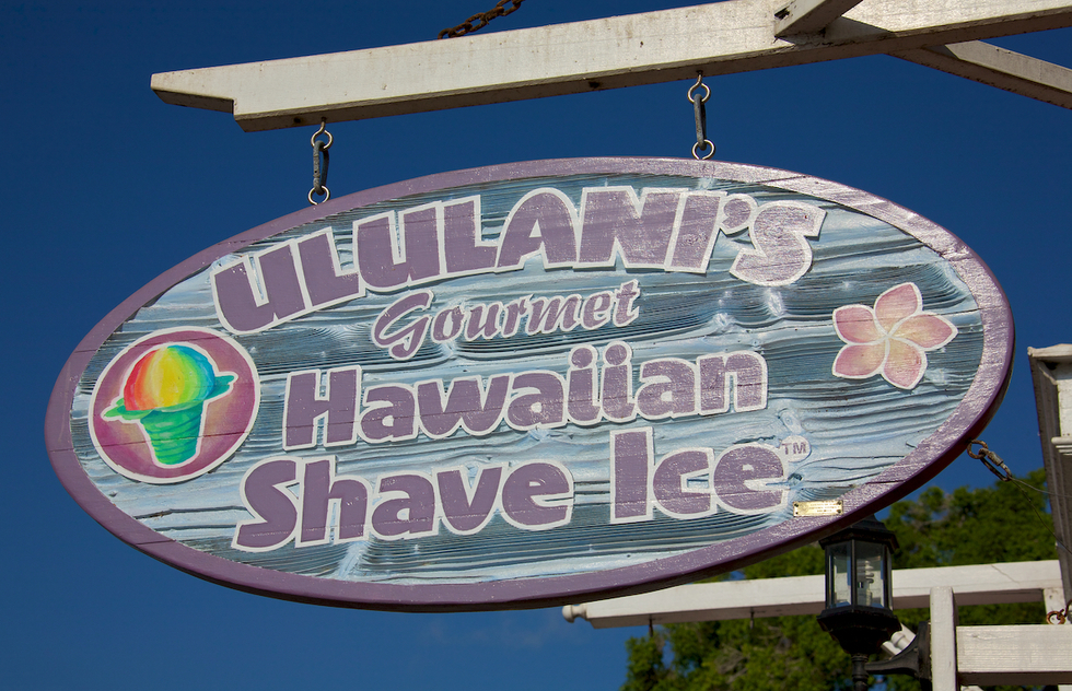 What to do in Maui: Hawaiian shave ice