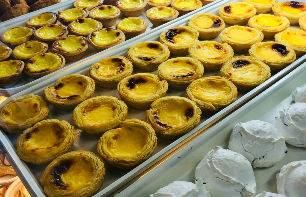 Provincetown Day Trip: Pastéis de nata custard cups at the Portuguese Bakery