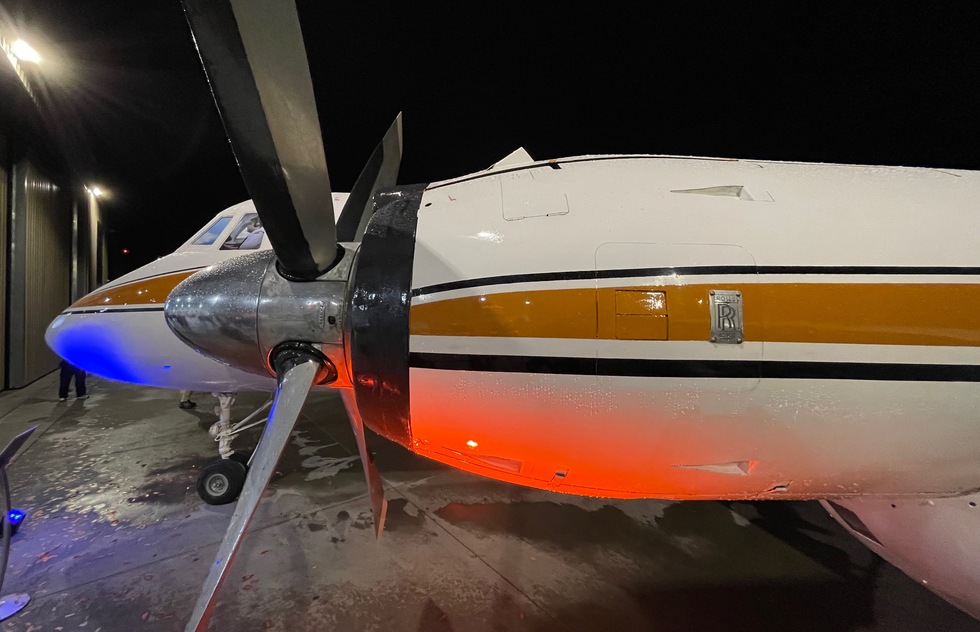 Walt Disney's plane in Palm Springs Air Museum