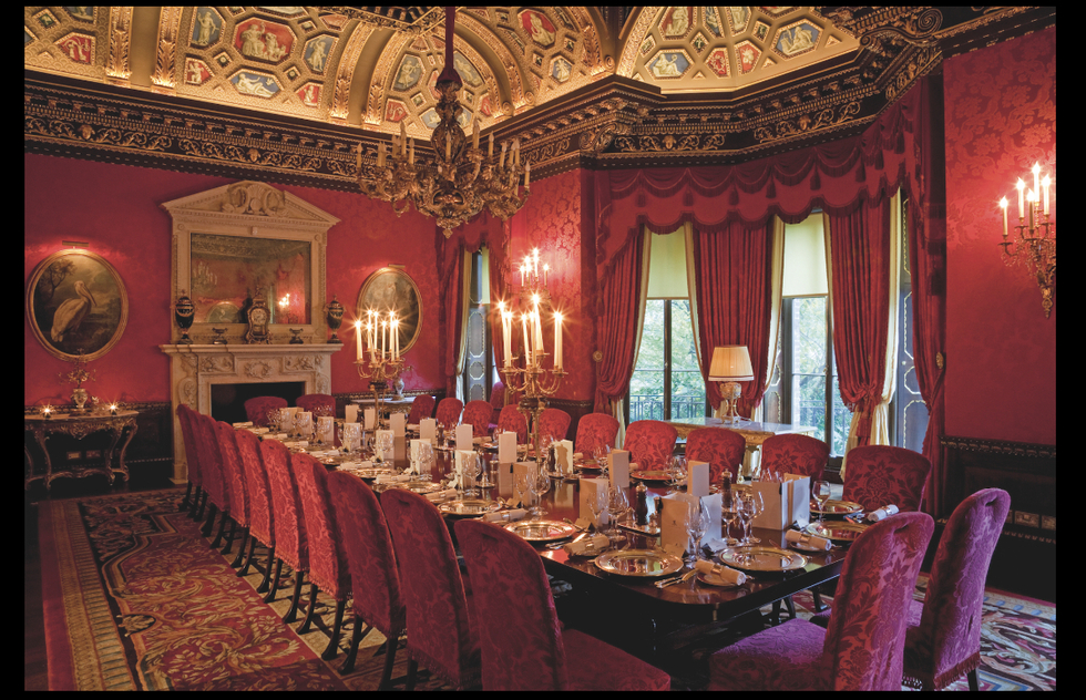 Great room of the Wimborne House in London