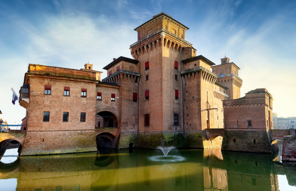 Este Castle in Ferrara, Italy