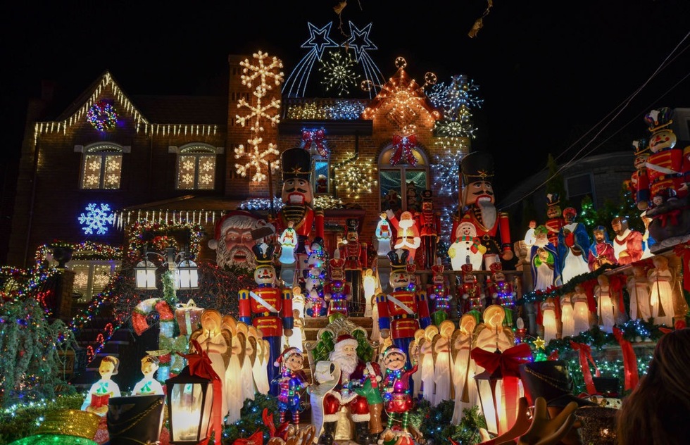 The over-the-top Christmas displays of Dyker Heights in Brooklyn
