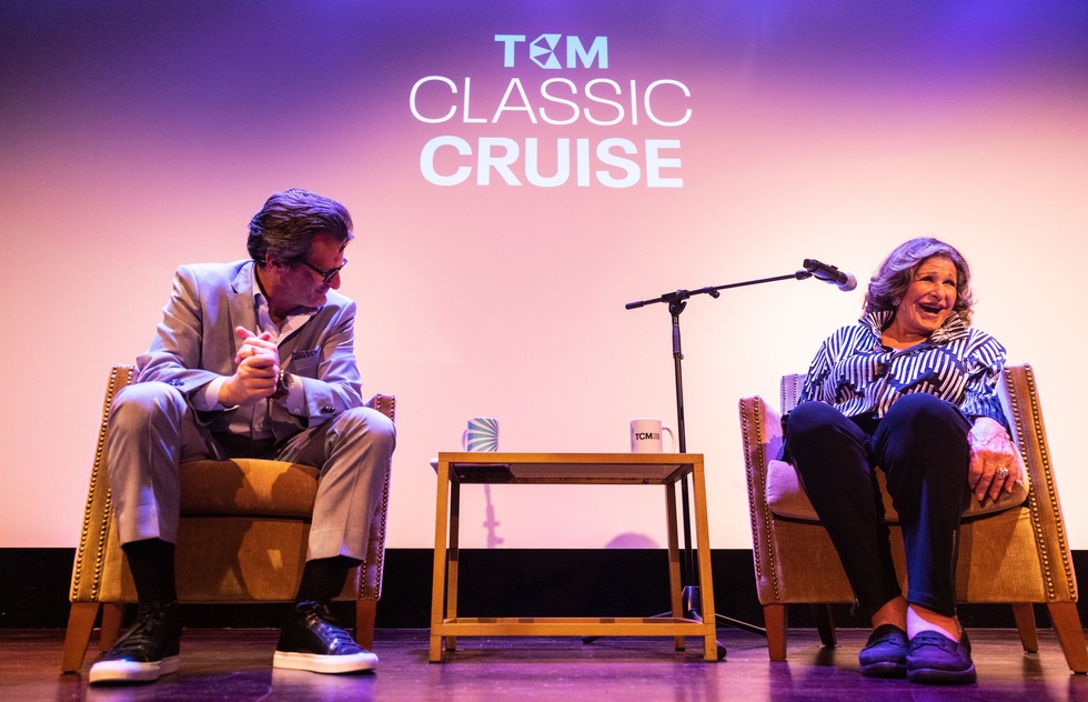 Lainie Kazan with Ben Mankiewicz, TCM Classic Cruise 2022