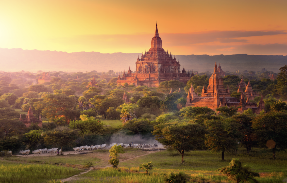 Most spiritual places: Bagan, Myanmar