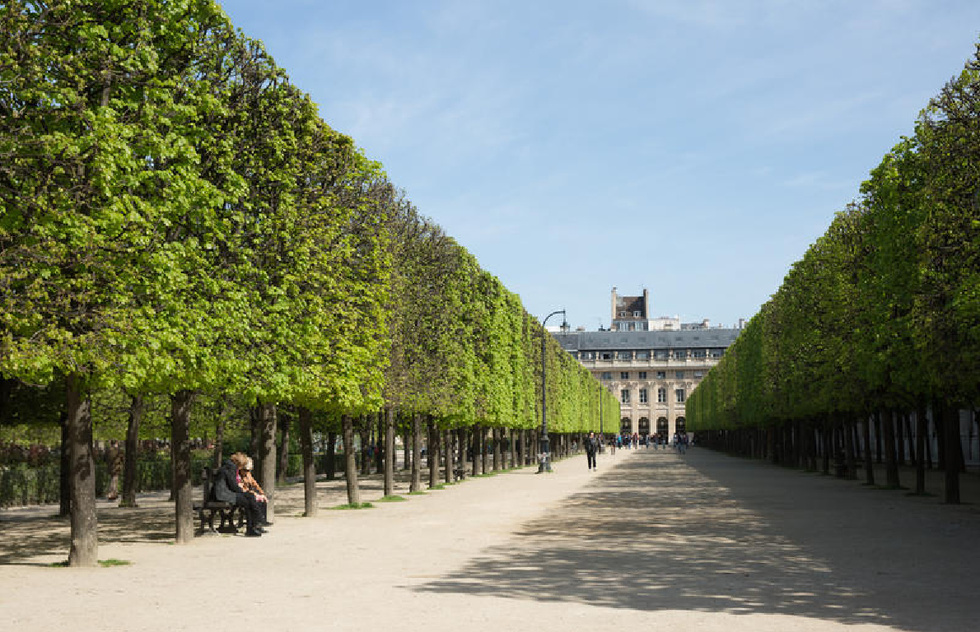 Where "Emily in Paris" was filmed: the Palais-Royal gardens