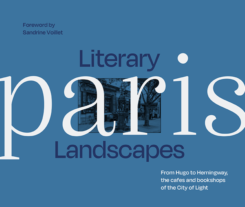 Literary Paris tour: Cover of "Literary Landscapes Paris" (Pavilion Books)