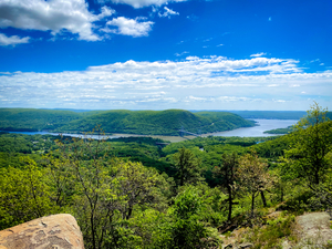 Bear Mountain Bridge in New York State is just one of the sights you may see on a day trip from New York City.