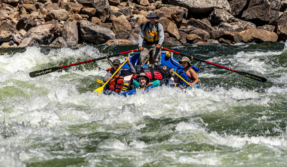 A stop for white water rafting on the Salmon River could make an Idaho road even more exciting