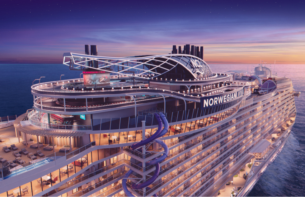 Rendering of Norwegian Cruise Line's Norwegian Viva ship