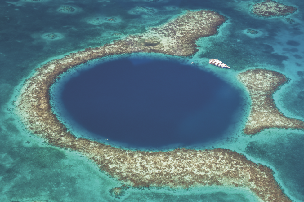 Places at risk from climate change: Belize Barrier Reef