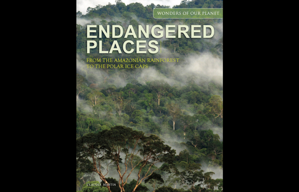Cover of "Endangered Places" (Amber Books Ltd)