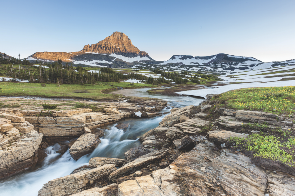 Places at risk from climate change: Glacier National Park in Montana