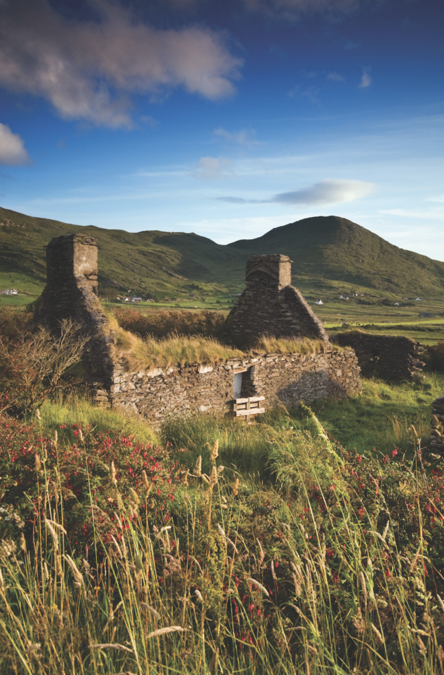 Abandoned Ireland: cottage in Waterville, County Kerry