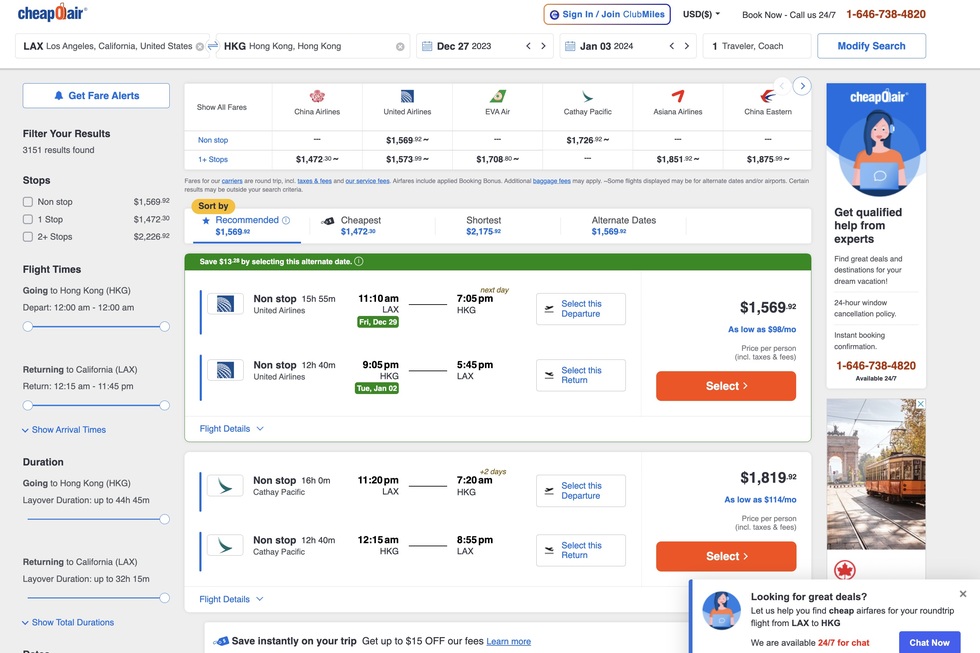 Best airfare search websites ranked: #4: CheapOAir