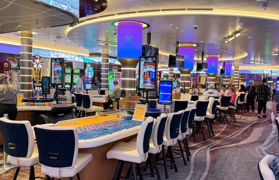 Sun Princess cruise ship: casino