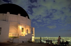 The Griffith Observatory.