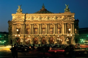 The Paris Opera, designed by Charles Garnier as a "monument to art, to luxury, to pleasure."