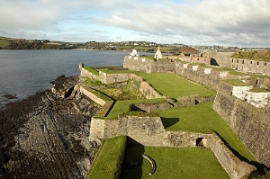 Dating from the 17th century, Charles Fort was garrisoned until 1921.