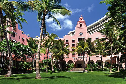 Royal Hawaiian hotel in Oahu, HI