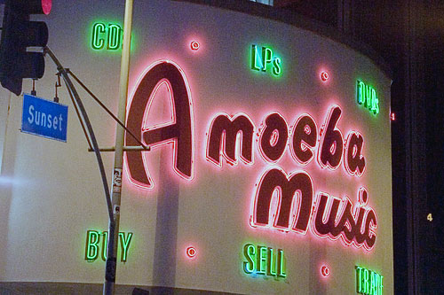 Amoeba Music.