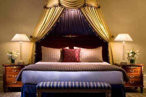 Luxurious room at the Millennium Biltmore Hotel in Los Angeles. Photo: Courtesy Millennium Biltmore