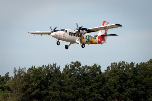 Via Nature Air, small planes are a great way to reach more remote destinations in Costa Rica.