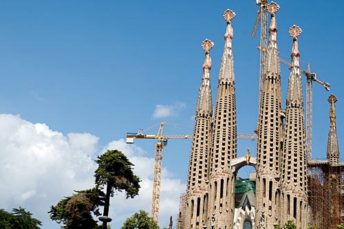 Gaudí's Sagrada Família.