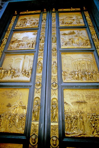 Lorenzo Ghiberti's Gates of Paradise.
