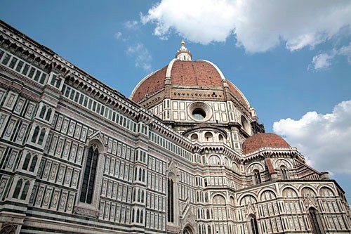 The marble stripes and lozenges of Florence's Duomo predate the Renaissance.
