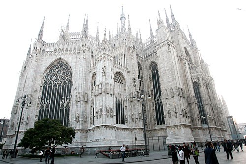 Milan's Duomo is one of the largest and most complex Gothic structures ever built.