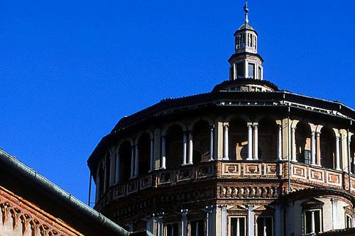 Santa Maria delle Grazie in Milan, Italy. Courtesy Vito Arcomano &copy; Fototeca ENIT