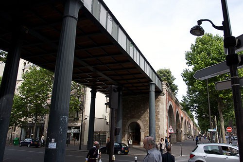 Promenade Plant&eacute;e elevated walkway in Paris, France.