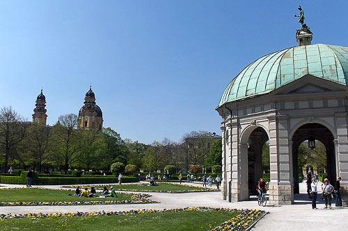The English Garden in Munich, Germany, dates back to the 18th-century.