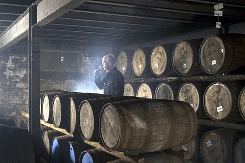 Inside the Laphraoig Distillery