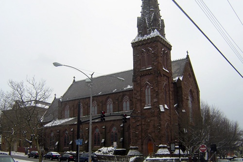 St. Mary's Roman Catholic Church in Newport, RI.