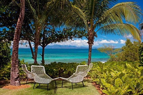 AWAY Spa Courtyard at W Retreat & Spa in Vieques. Photo Courtesy of W Hotels