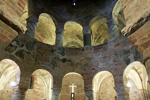 Mantua's Rotonda di San Lorenzo is an ancient church with roots in the 11th century.