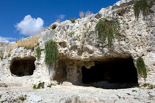 Siracusa's Parco Archeologico della Neapolis includes ruins from ancient Greek settlements.