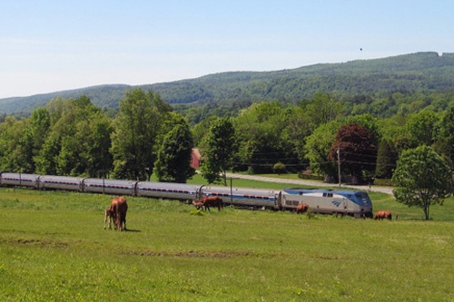 Amtrak's Vermonter train. Photo: Courtesy of Amtrak